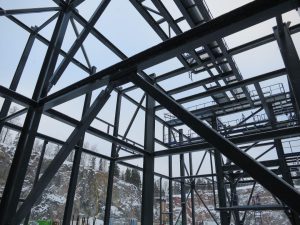 Structural steel frames