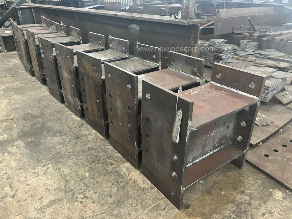 Structural steel fabrication methods