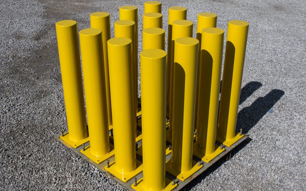 steel bollards