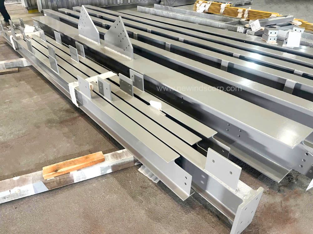 Structural steel fabrication