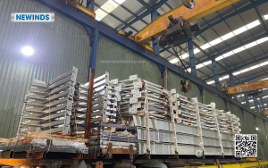 Newinds shipping Steel Frame