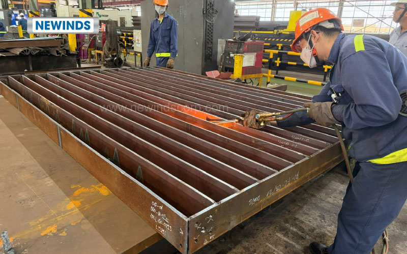 Evaluating structural steel fabricator