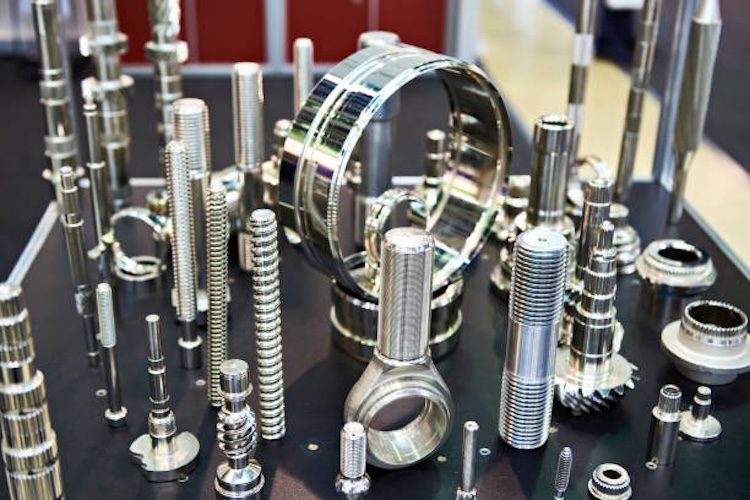 Machined parts for industrial applications
