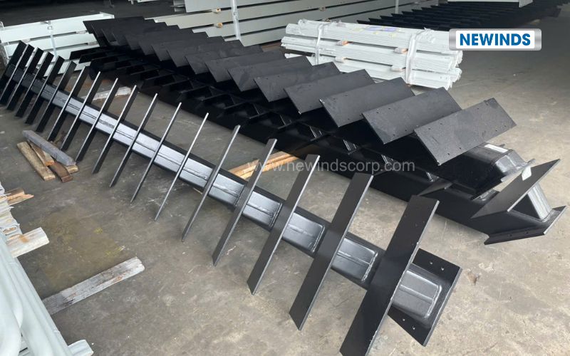 Steel access ladders