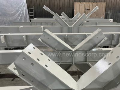 Steel structure connection